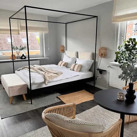 アパート Seaside - Design-apartment Mit Balkon & Parkplatz - Inklusive Strandkorb Direkt Am Wasser