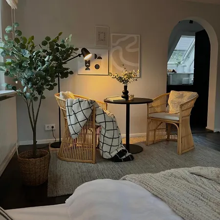 Seaside - Design-apartment Mit Balkon & Parkplatz - Inklusive Strandkorb Direkt Am Wasser Und & Sauna Saisonal דירה בוסום